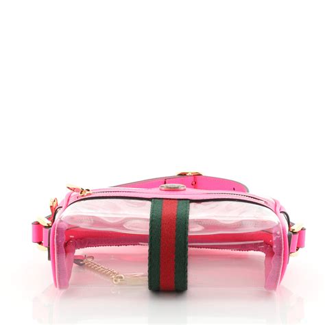 gucci clear pvc bag|gucci clearance outlet.